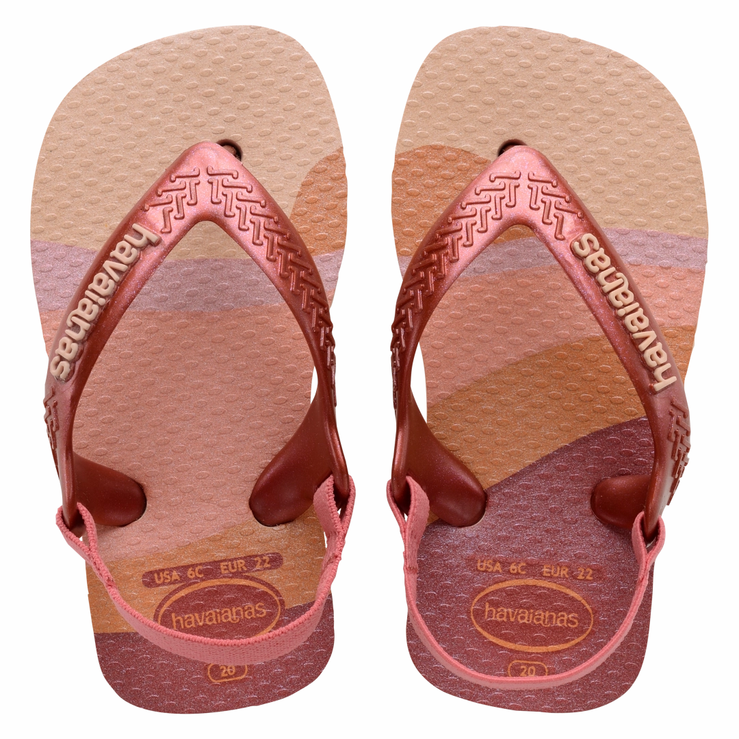 Vibrant fit travel - related conveniences Baby Girls Ballet Rose / Mahogany