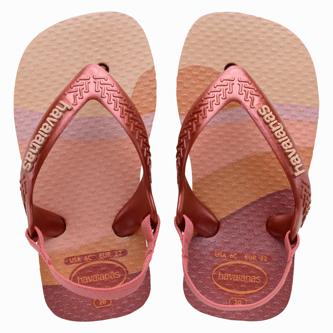 Baby Girls Ballet Rose / Mahogany Compression Molded Frame Vibration Reduction