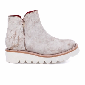 Bed Stu Lydyi Ankle Boot (Women) - Nectar Lux Pure Joy Bold Red