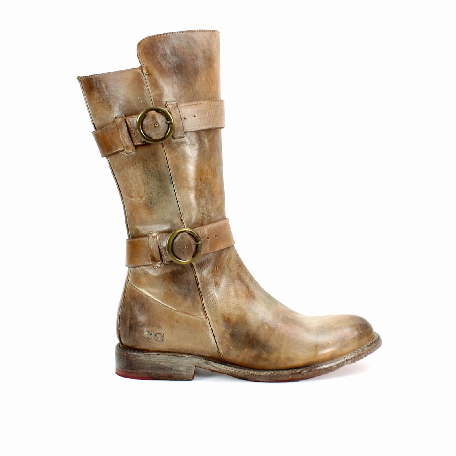 Bed Stu Turn Tall Boot (Women) - Tan Rustic White Seamless Comfort Comfort Seeker