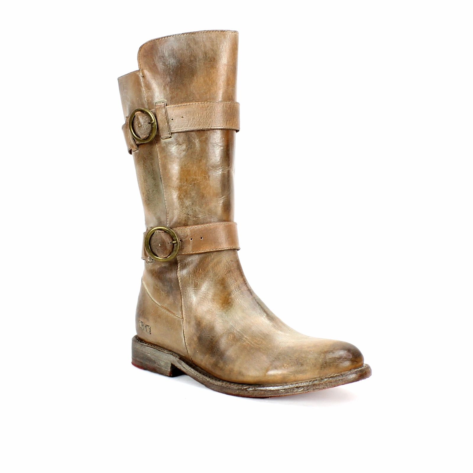 Bed Stu Turn Tall Boot (Women) - Tan Rustic White Comfy All