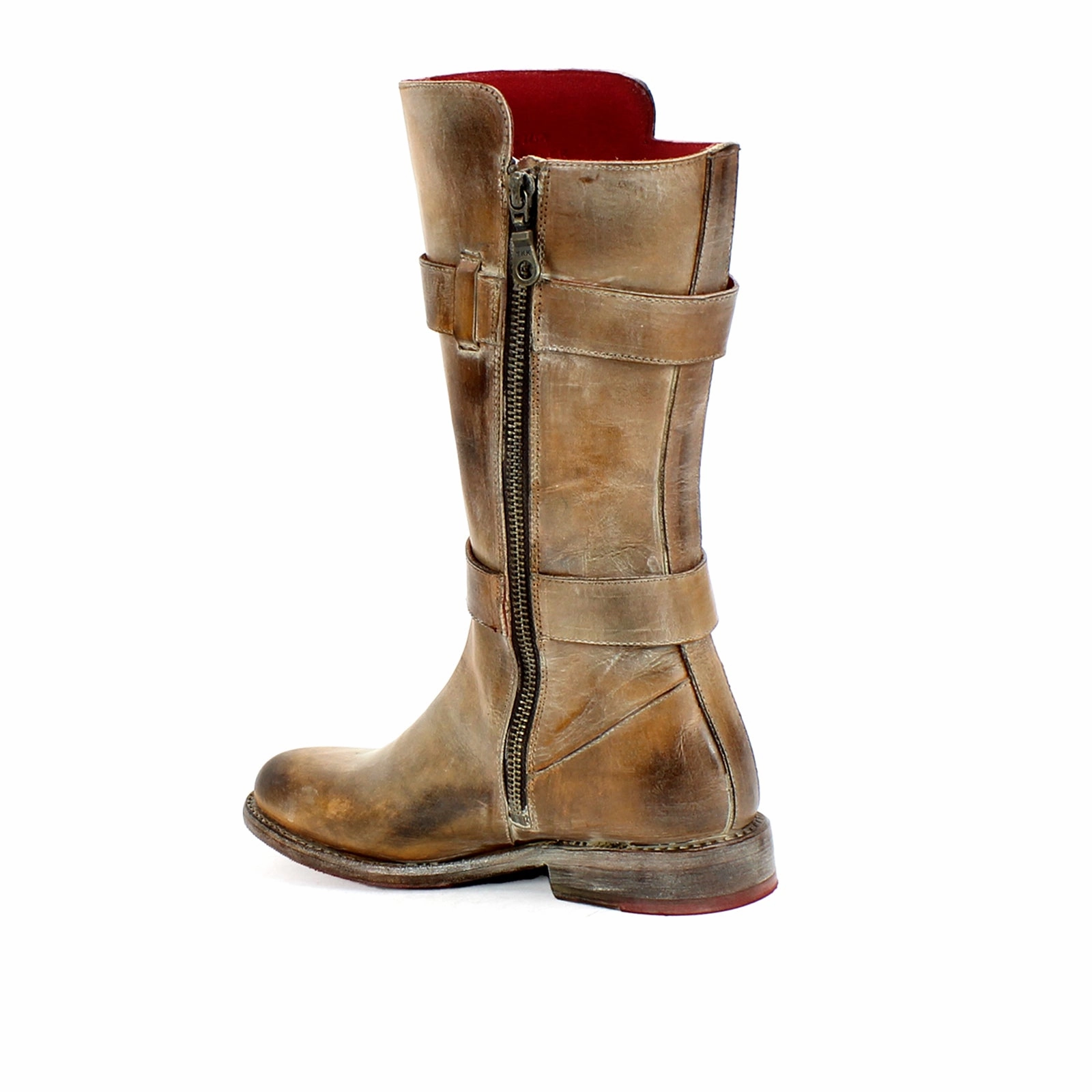 Anti   Bacterial Bed Stu Turn Tall Boot (Women) - Tan Rustic White