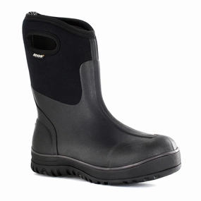All Day Wear Soft Touch BOGS ULTRA MID MEN'S BLACK