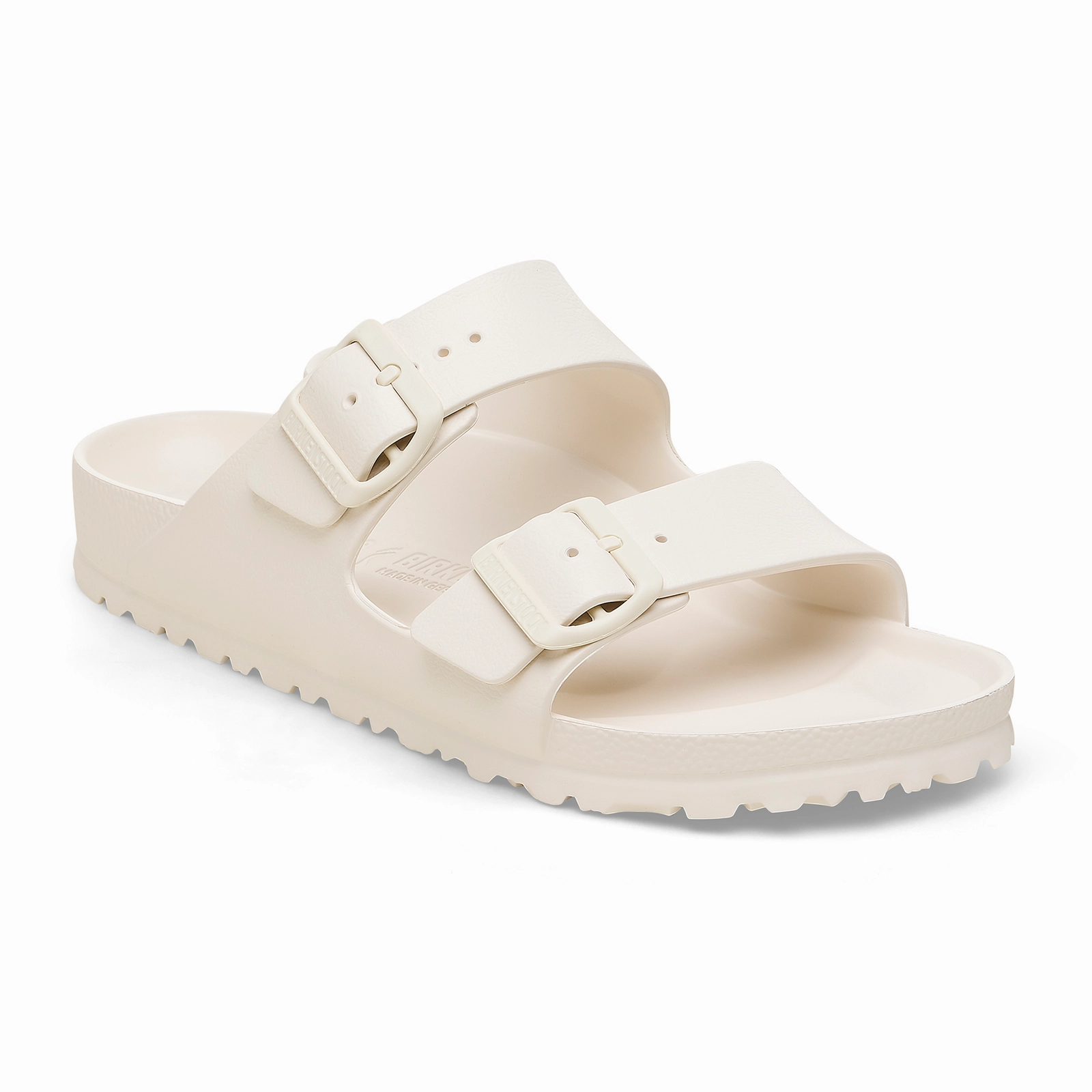 Arch Ease All-Age Fit Birkenstock Arizona EVA Narrow Slide Sandal (Women) - Eggshell