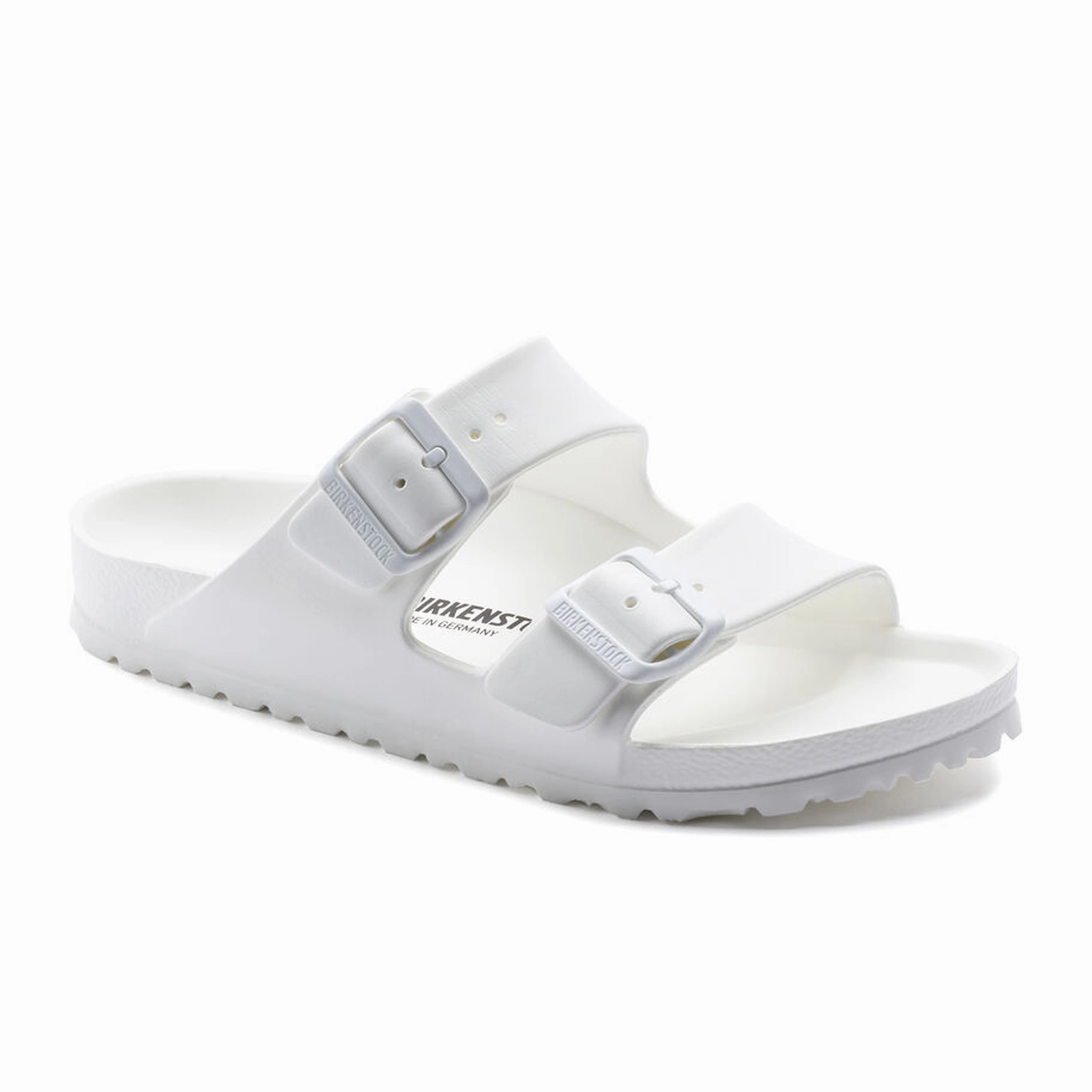 Birkenstock Arizona EVA Slide Sandal (Men) - White No Tightness