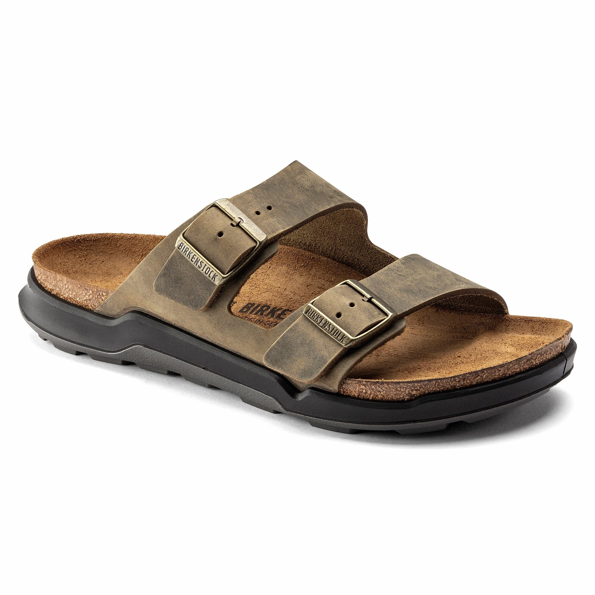 BIRKENSTOCK ARIZONA RUGGED MEN OILED LEATHER Sleek Summer Footwear Energy Return Foam