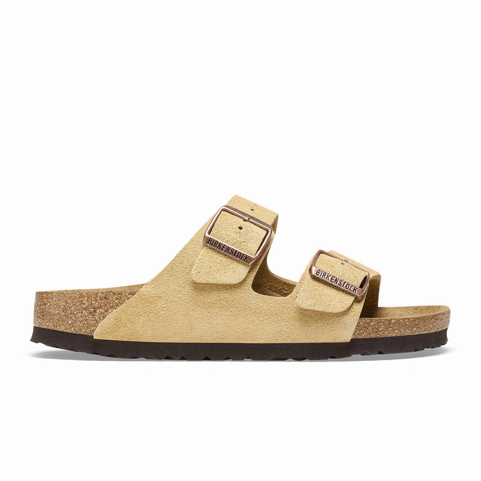 Casual Wear No Tightness Birkenstock Arizona Slide Sandal (Unisex) - Latte Cream Suede