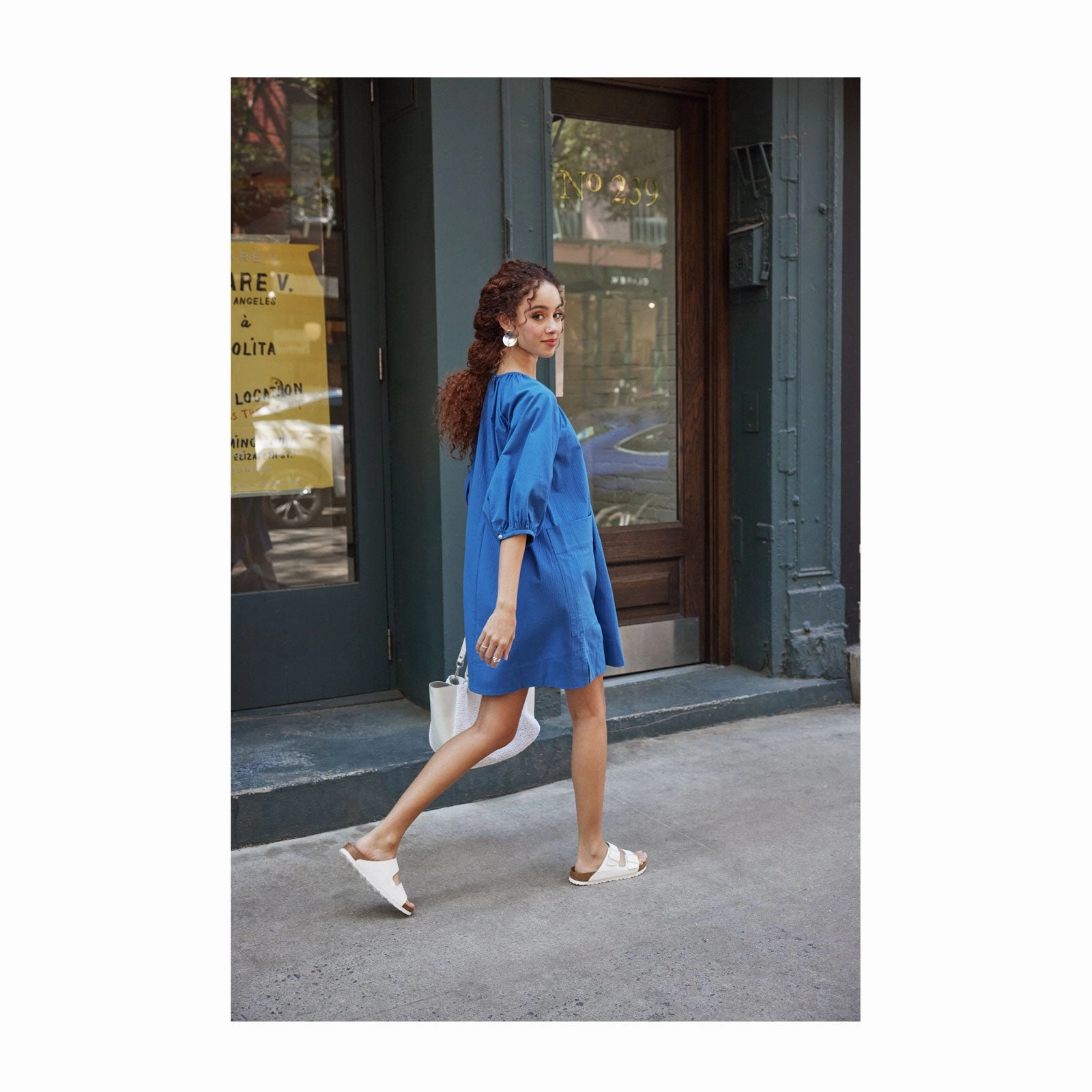 Birkenstock Arizona Slide Sandal (Unisex) - White Leather Abrasion Resistant Straps Daily Essentials