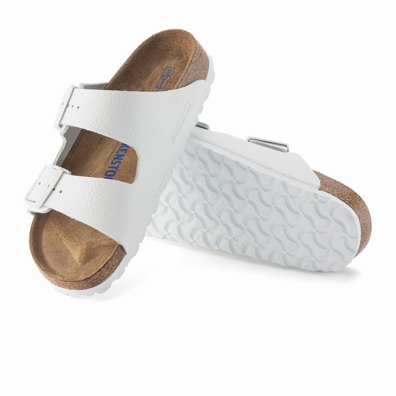 High-Quality Outdoor Shoes Birkenstock Arizona Slide Sandal (Unisex) - White Leather