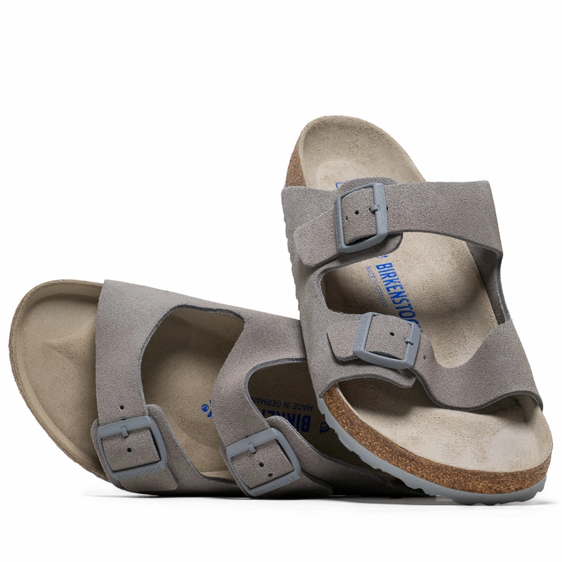 Birkenstock Arizona Soft Footbed Suede - Stone Coin Sophisticated piece