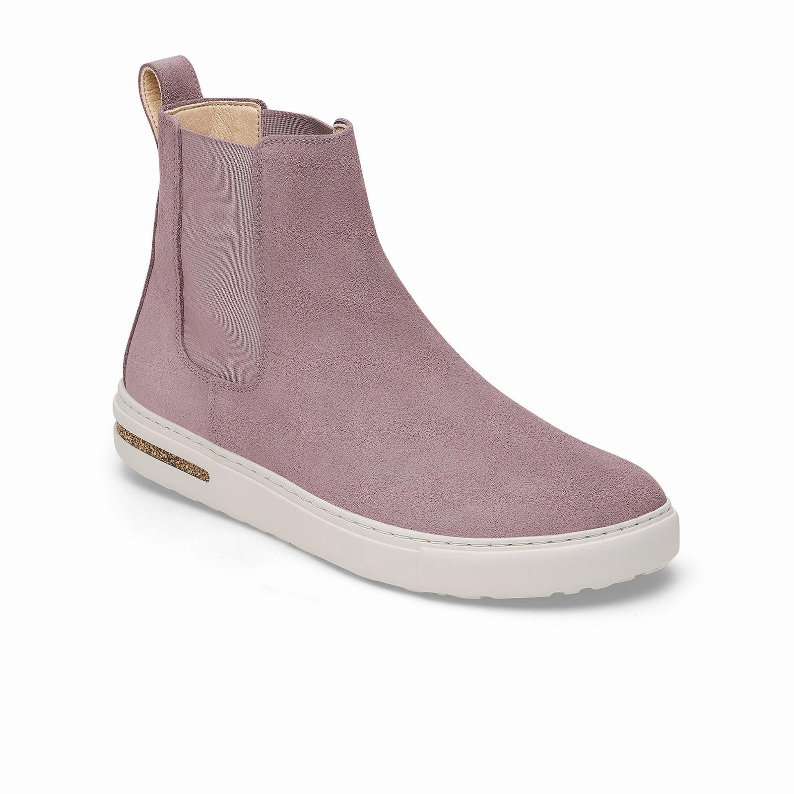 Birkenstock Bend Narrow Chelsea Sneaker (Women) - Faded Purple Suede Comfortable Yet Stylish