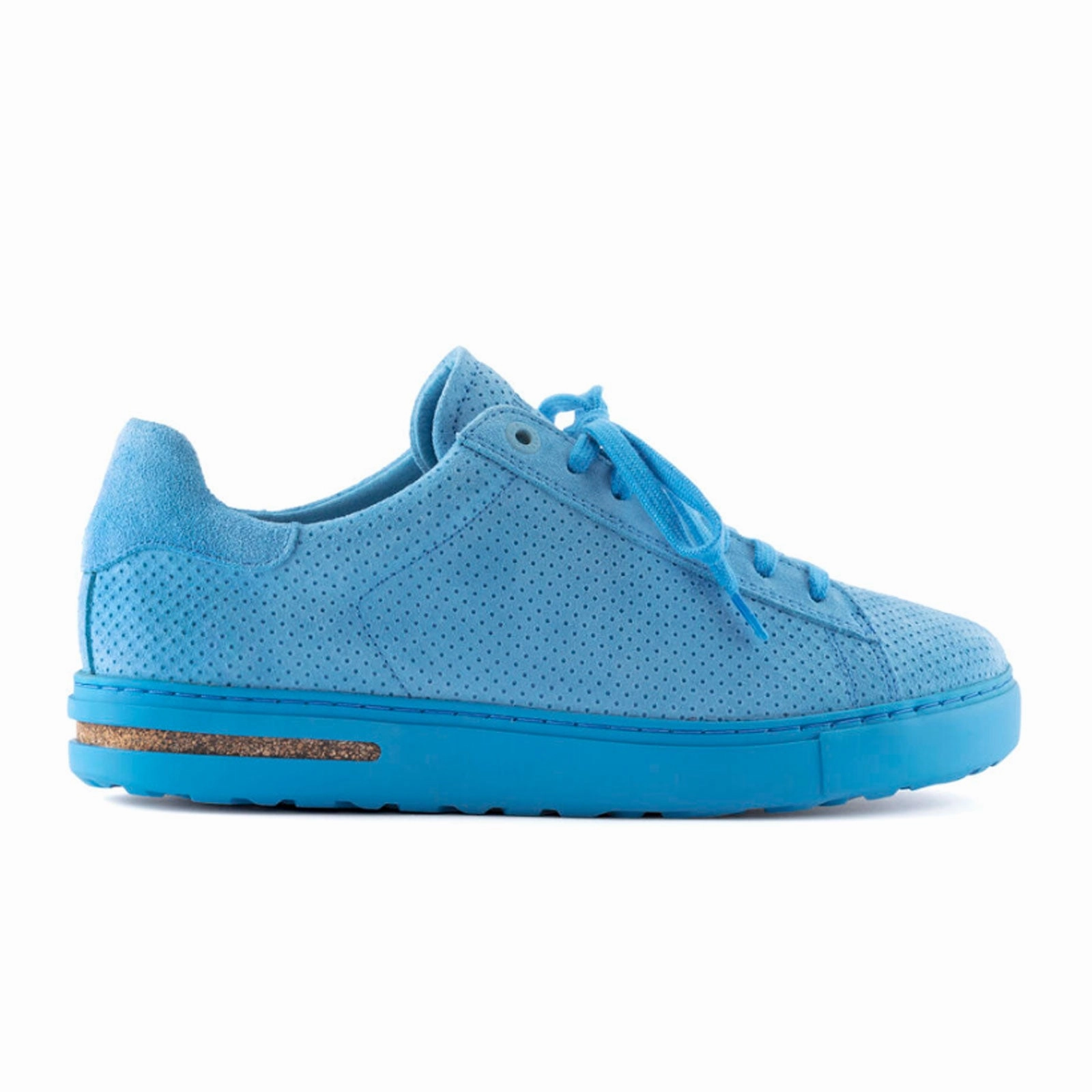 Daily Wear Shoes Street Casual Birkenstock Bend Narrow Sneaker (Women) - Sky Blue Embossed Suede