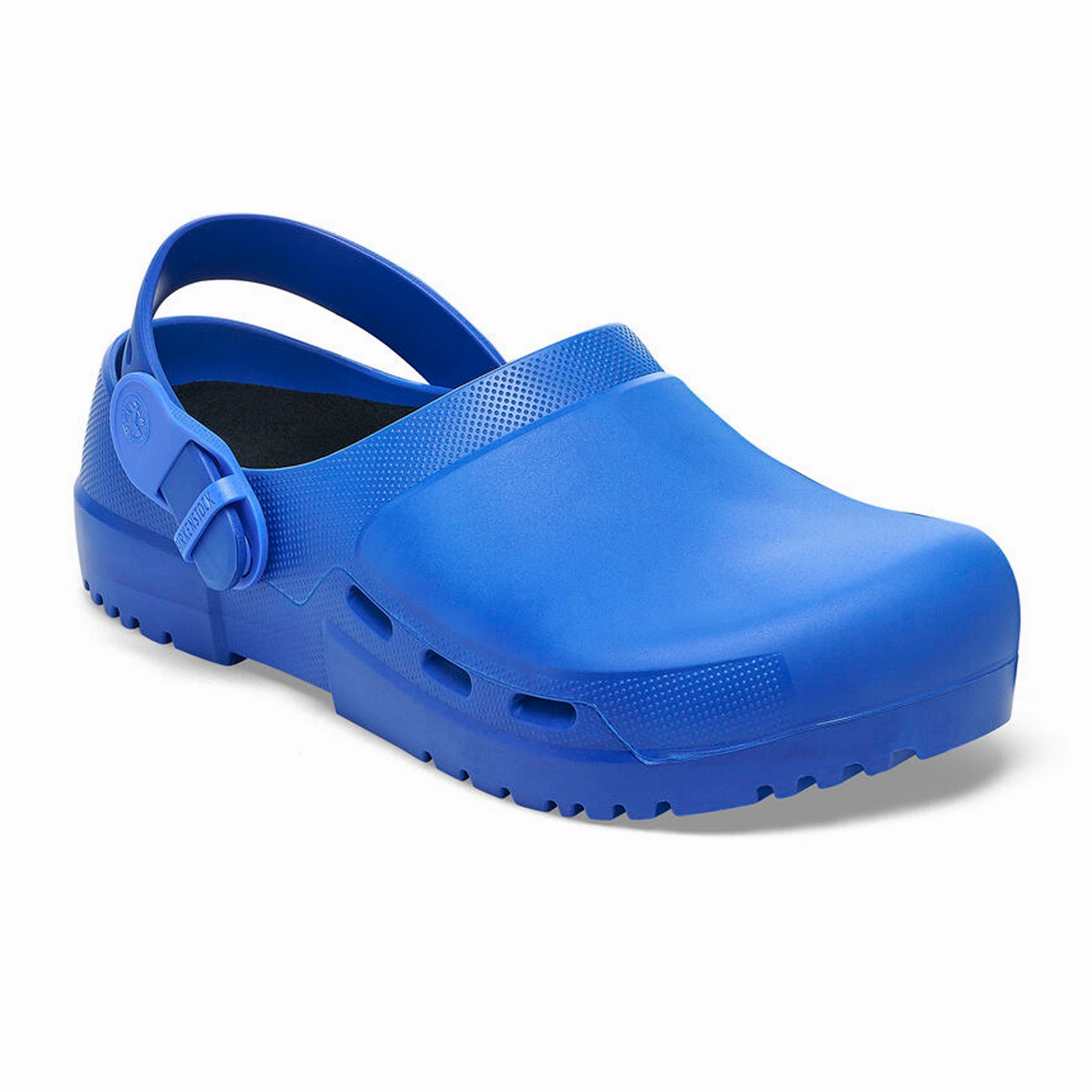 Black Chic Metal Shine Birkenstock Birki Air 2.0 Clog (Unisex) - Ultra Blue