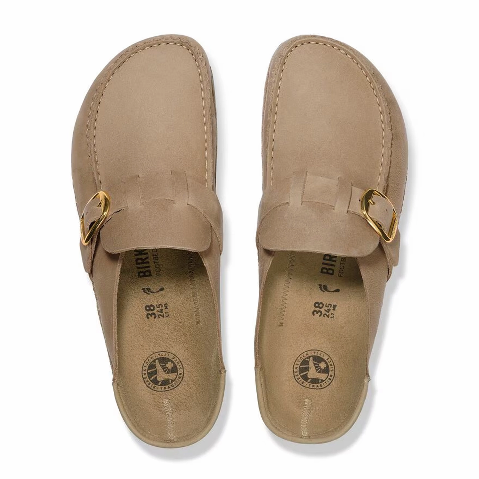 Birkenstock Buckley Clog (Women) - Tobacco Oiled Leather Vacation Trip Arch support