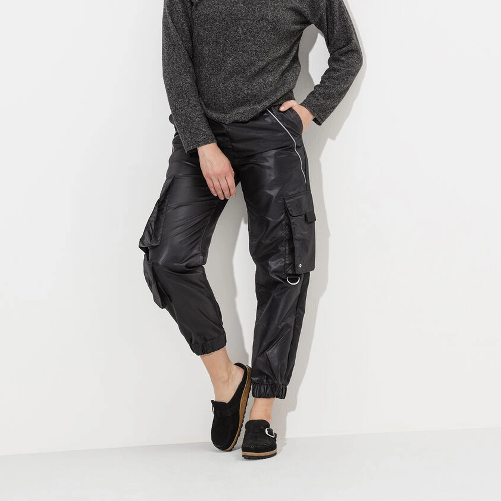 Stylish Sandals Comfortable Beach Footwear Birkenstock Buckley Narrow Clog (Women) - Black Suede