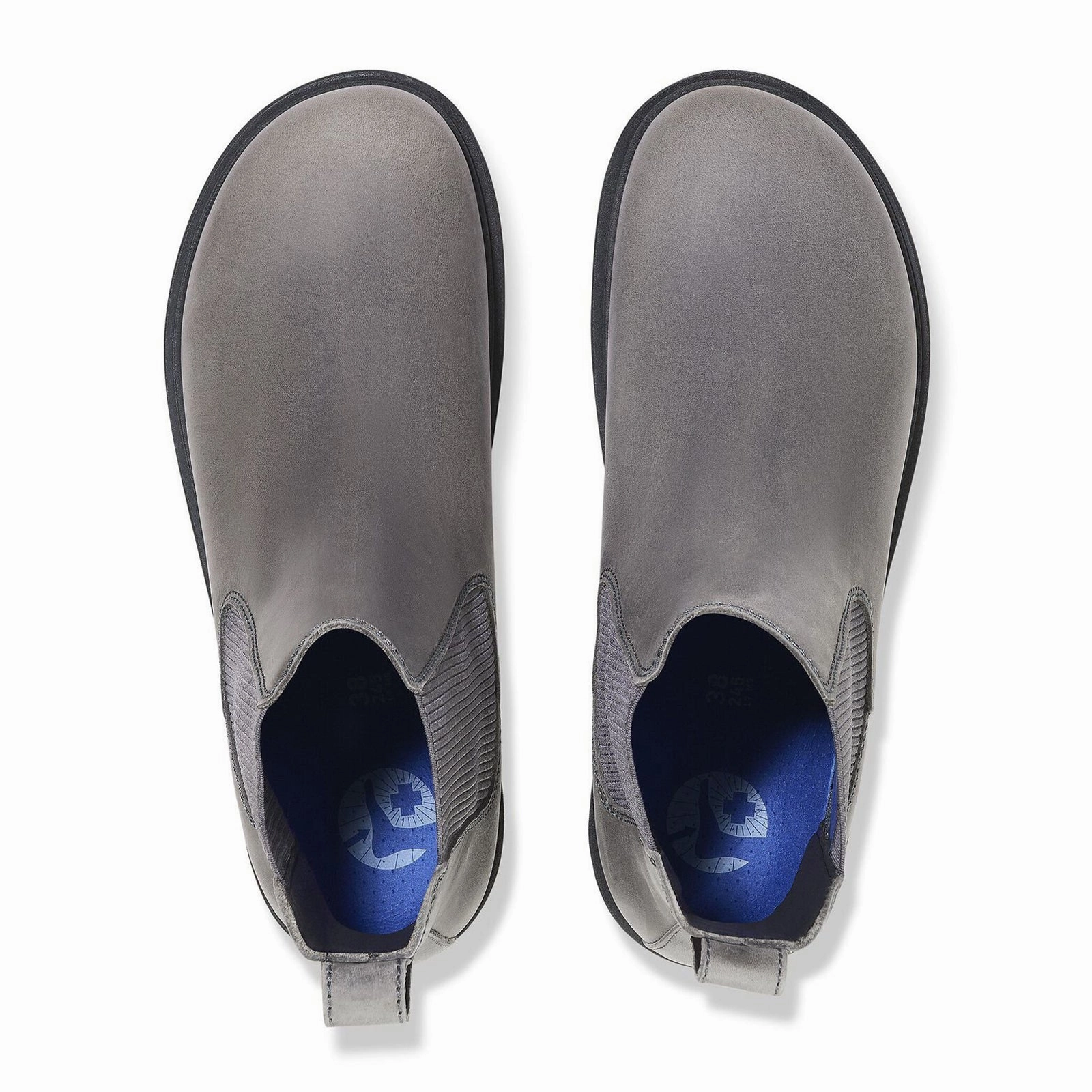 Teen Pick Birkenstock Highwood Chelsea Boot (Women) - Graphite Nubuck