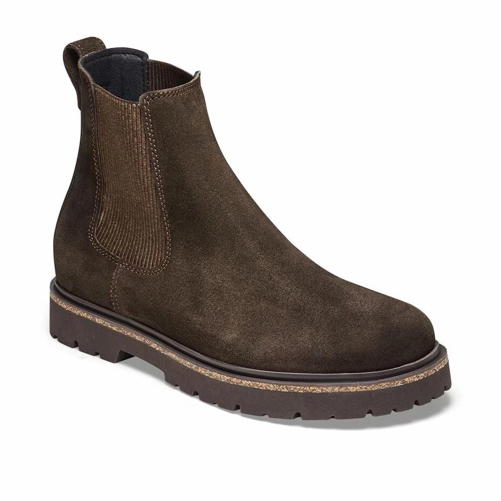 Birkenstock Highwood Chelsea Boot (Women) - Mocha Suede Insulated Stylish Explorer Every Condition