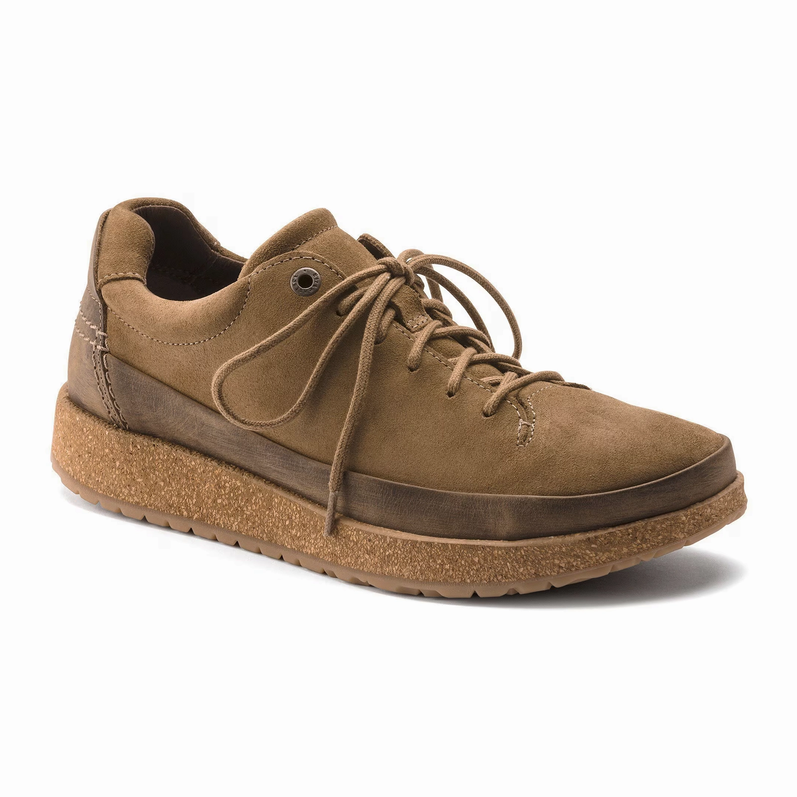 Birkenstock Honnef Low Lace Up (Unisex) - Tea Suede Open Form Urban Leisure