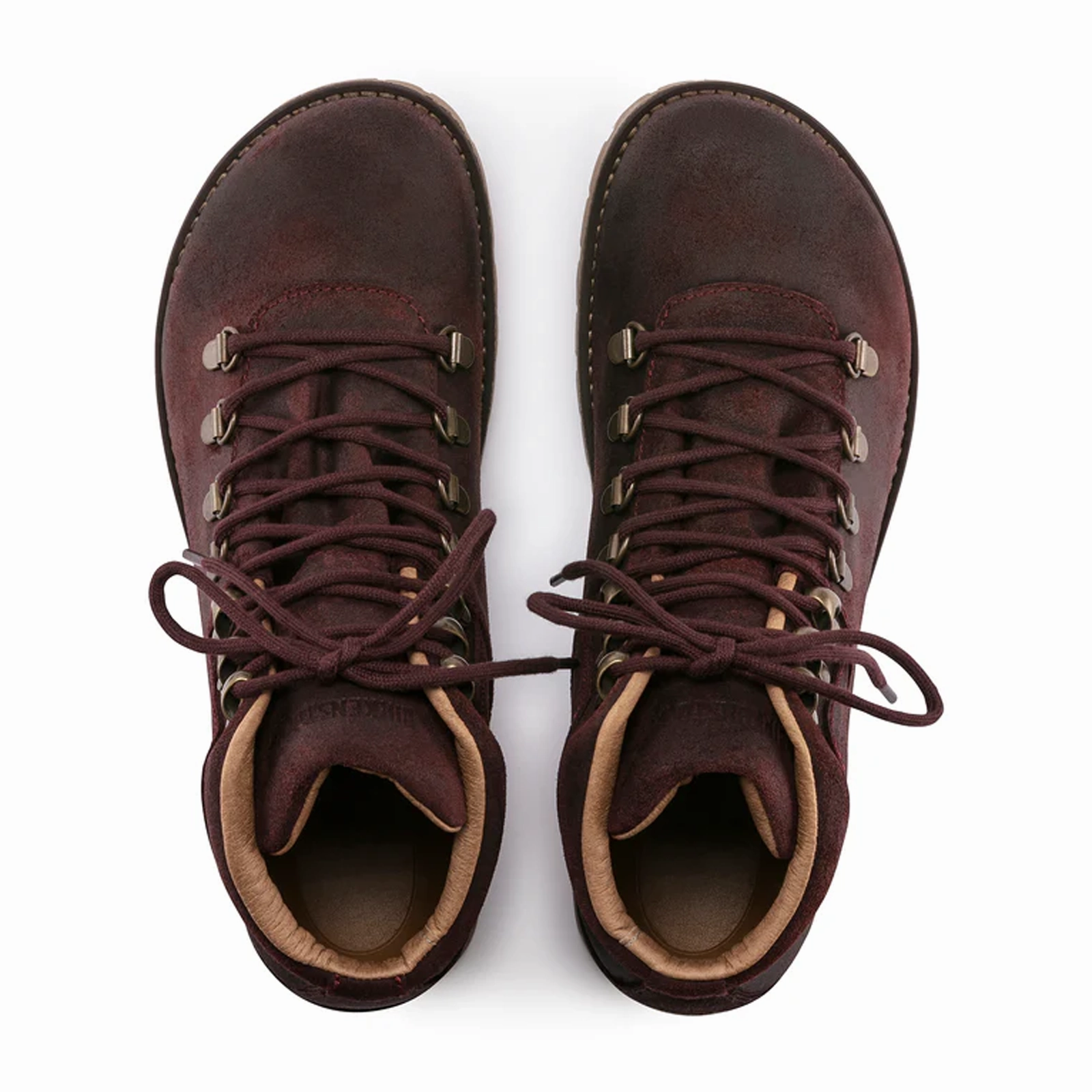 Birkenstock Jackson Narrow Ankle Boot (Women) - Burgundy Oiled Suede Anti Friction