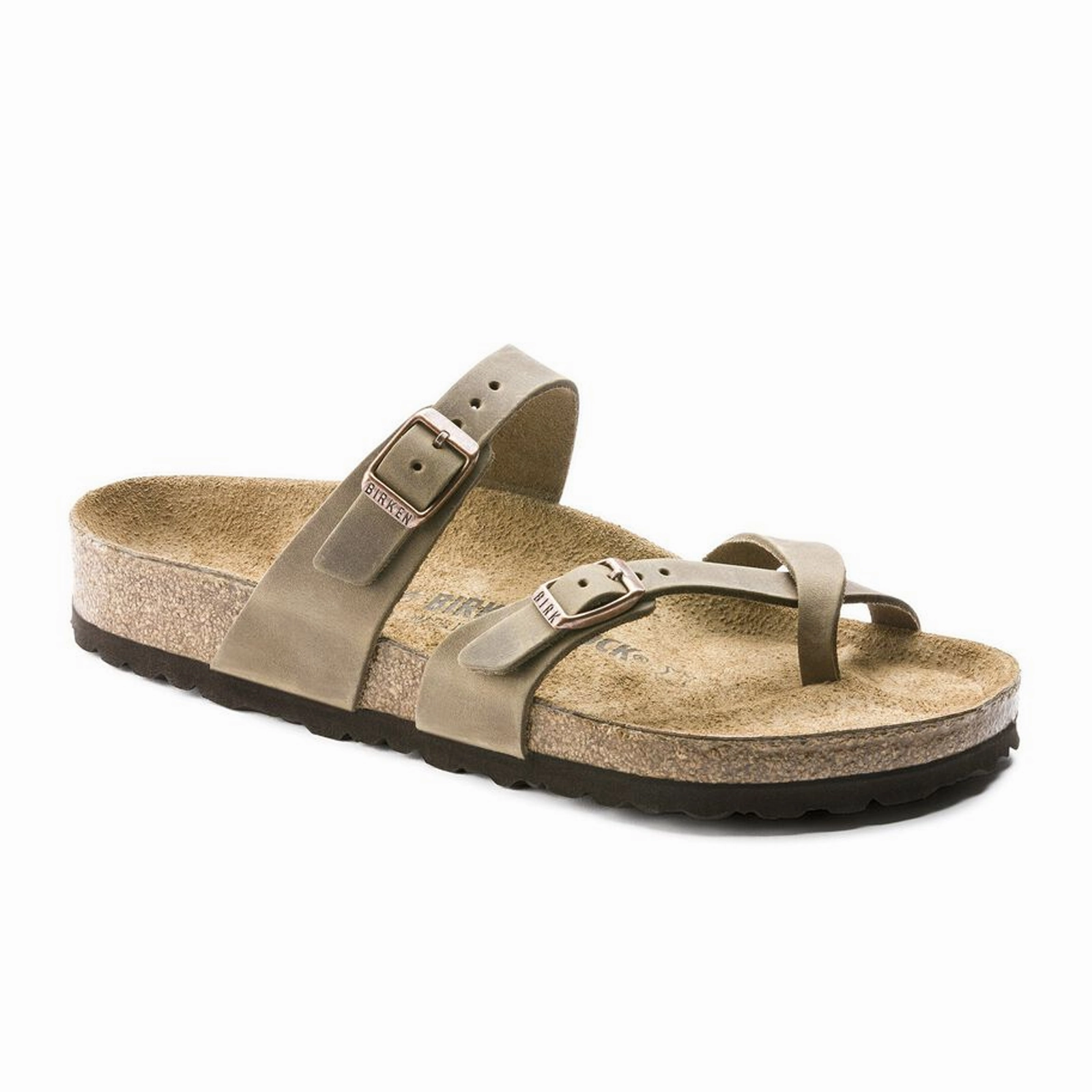 Flexible Build Sleek Sandals for Men Birkenstock Mayari Sandal (Women) - Tobacco Oiled Leather