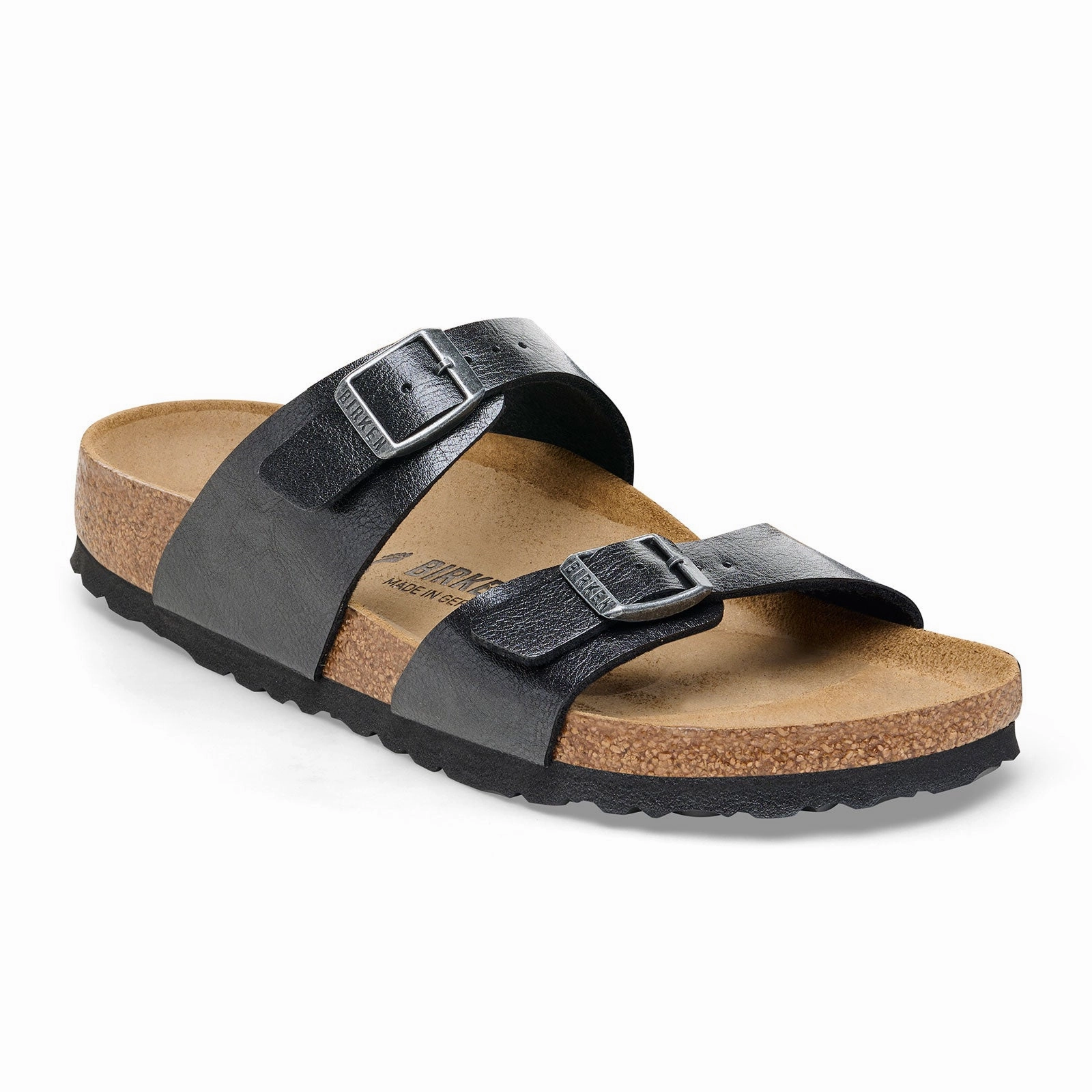 Birkenstock Sydney Slide Sandal (Women) - Graceful Licorice Birko-Flor Quick Drying Materials