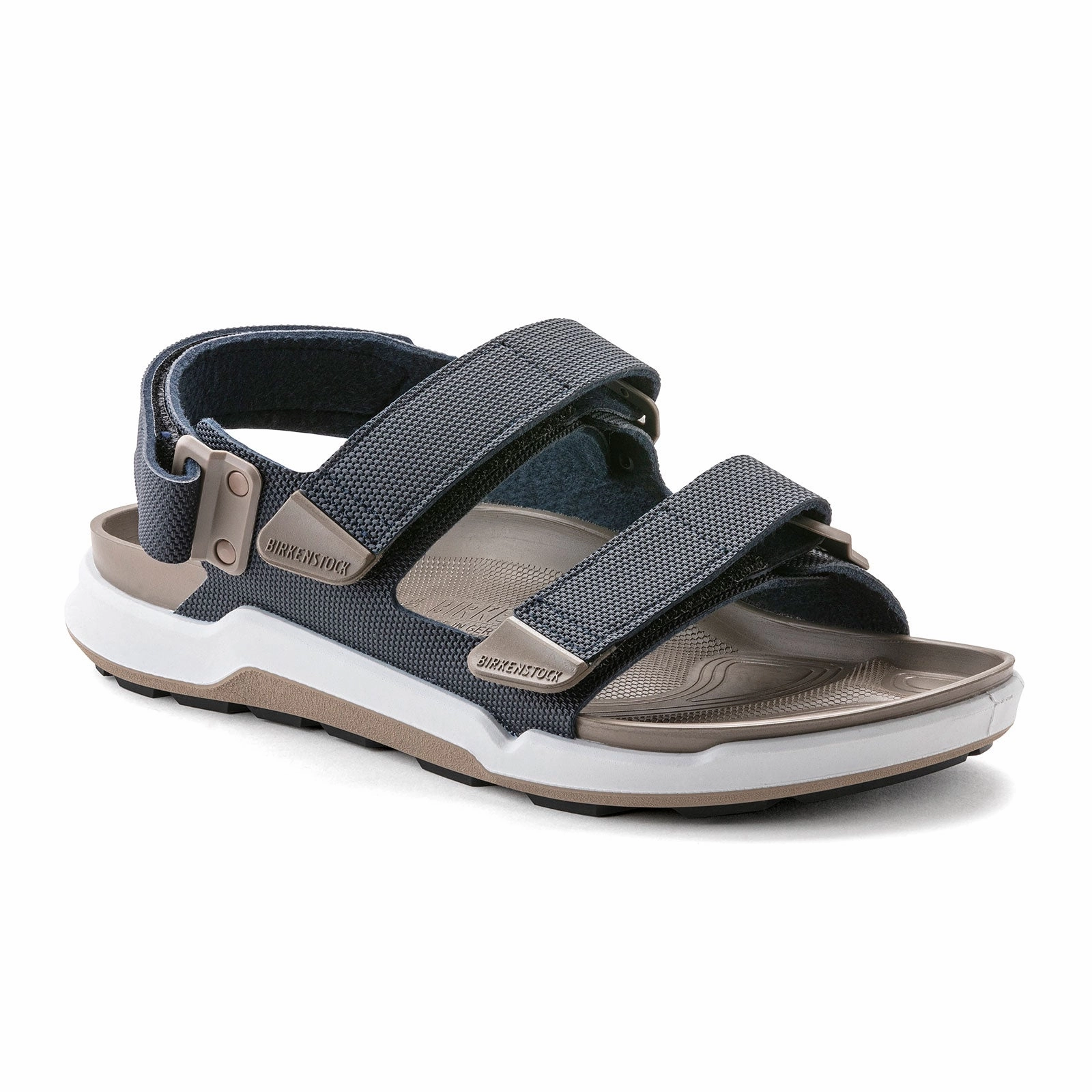 Light Travel Sandals Breathable Shoes Birkenstock Tatacoa Backstrap Sandal (Men) - Midnight Birko-Flor Futura