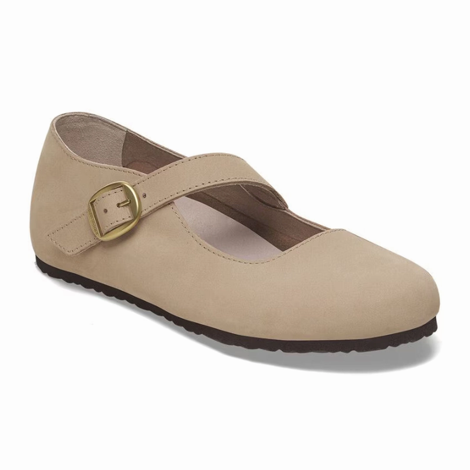 Canvas Material Back Help Birkenstock Tracy Mary Jane (Women) - Sandcastle Nubuck