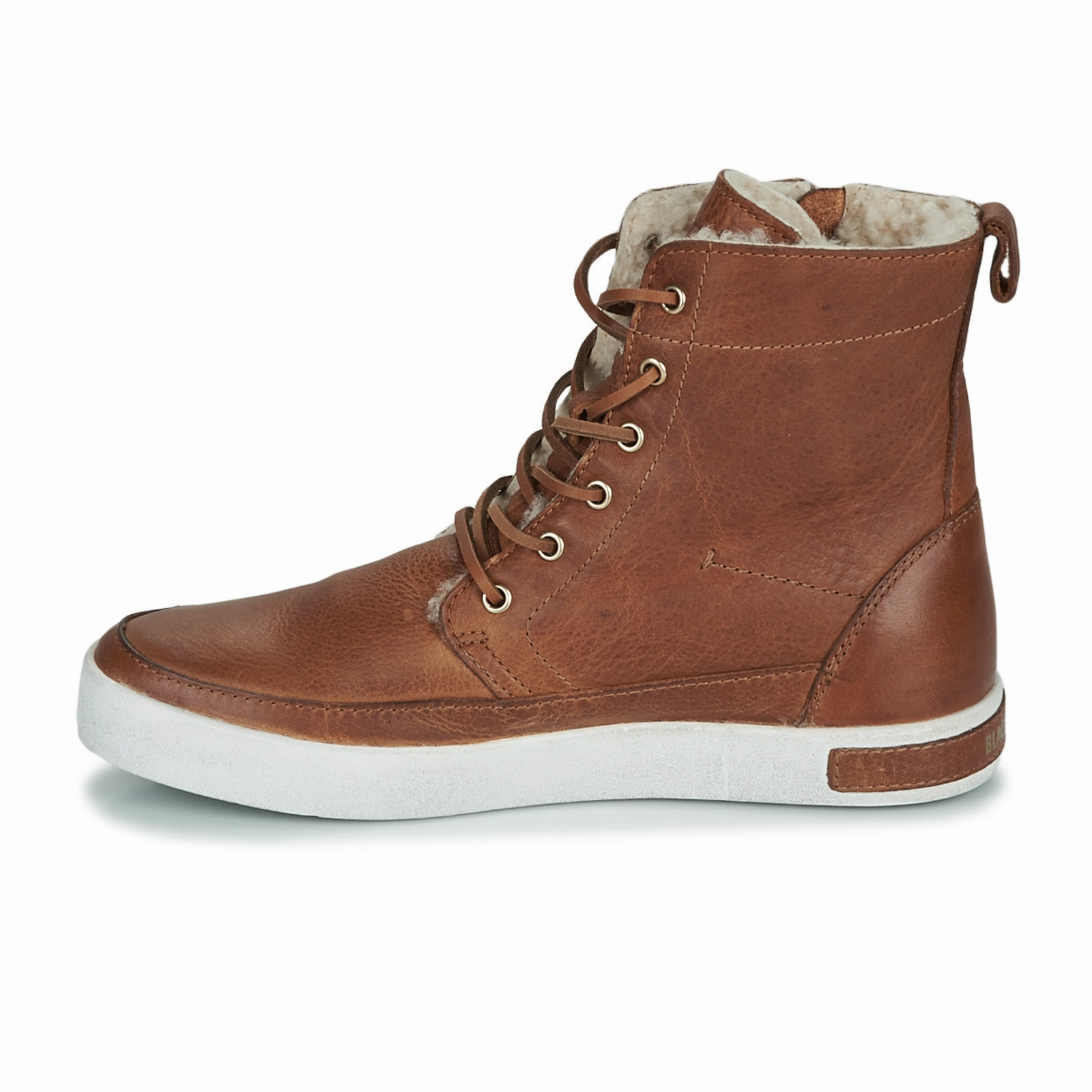 Blackstone Ludlow CW96 High Top Sneaker (Women) - Cuoio High Traction All Day Wear