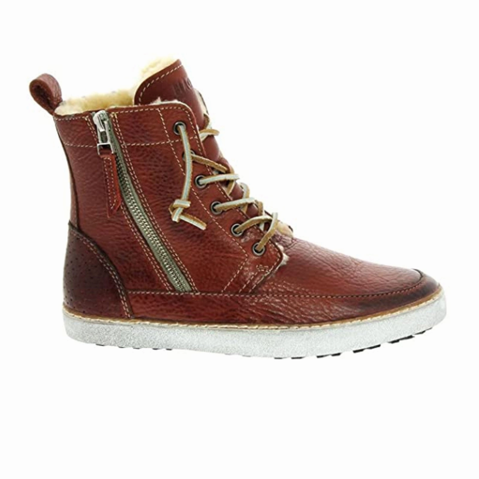 Secure And Comfortable rain walk Blackstone Ludlow CW96 High Top Sneaker (Women) - Rust