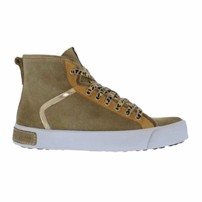 Comfortable ankle support Blackstone UL74 High Top Sneaker (Women) - Fennel Seed