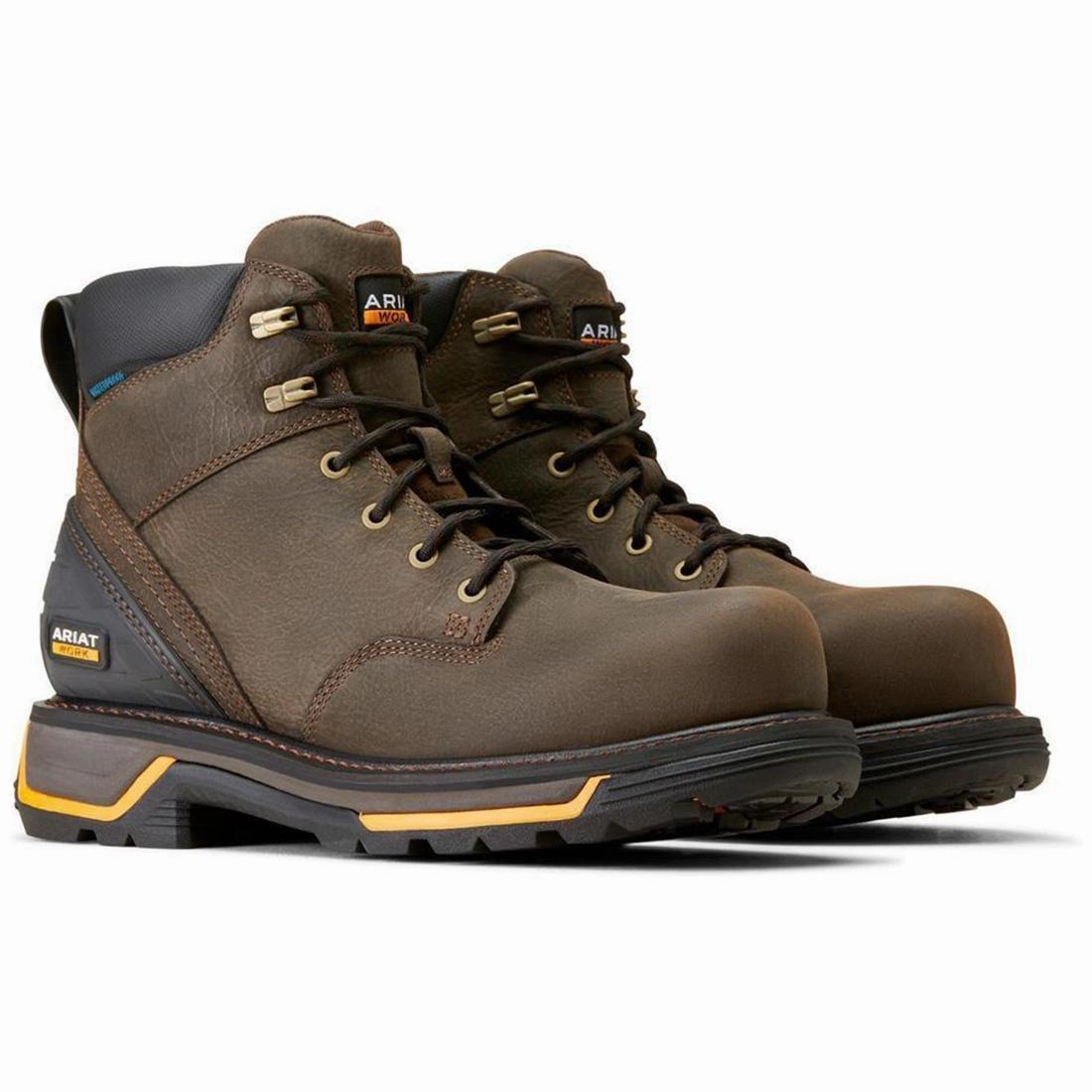 Big Rig 6 inch Soft-Toe Waterproof Boot Iron Coffee Optimal ease