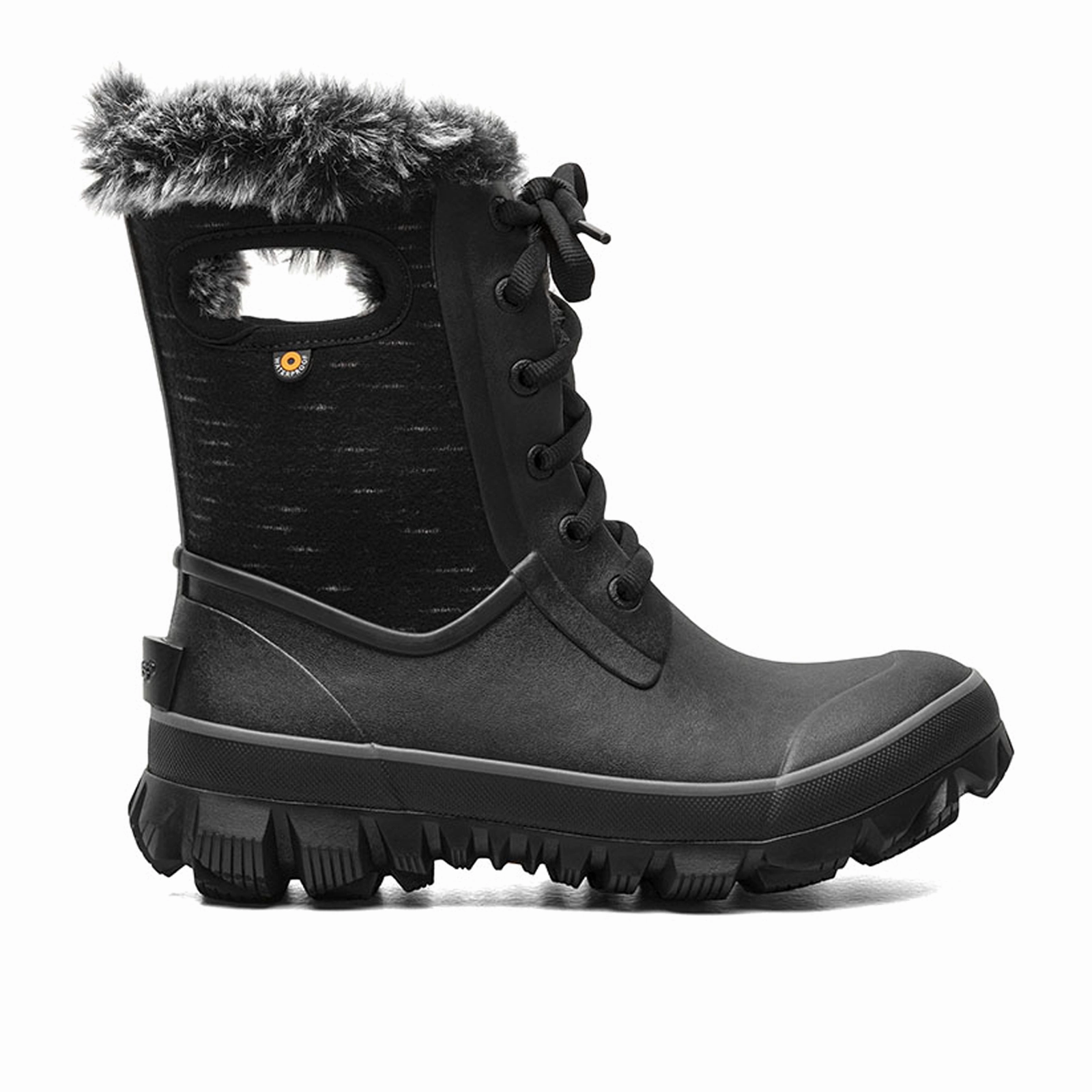 Stable Support Snow Trekker Feather Light Daily Walks Bogs Arcata Dash Mid Winter Boot (Women) - Black
