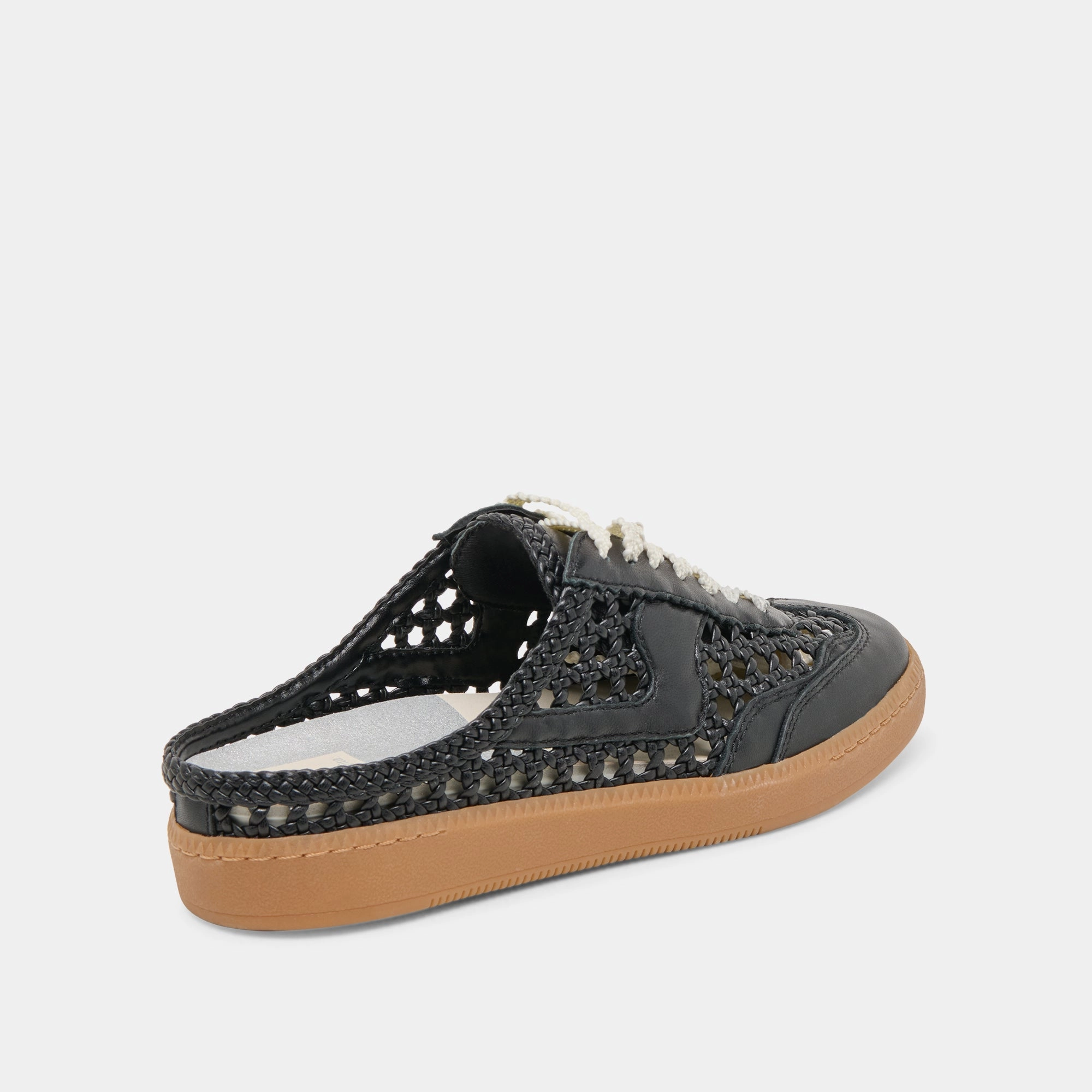 NOTICE SLIDE WOVEN SNEAKERS BLACK WOVEN STELLA Synthetic Weave Airy Vibe