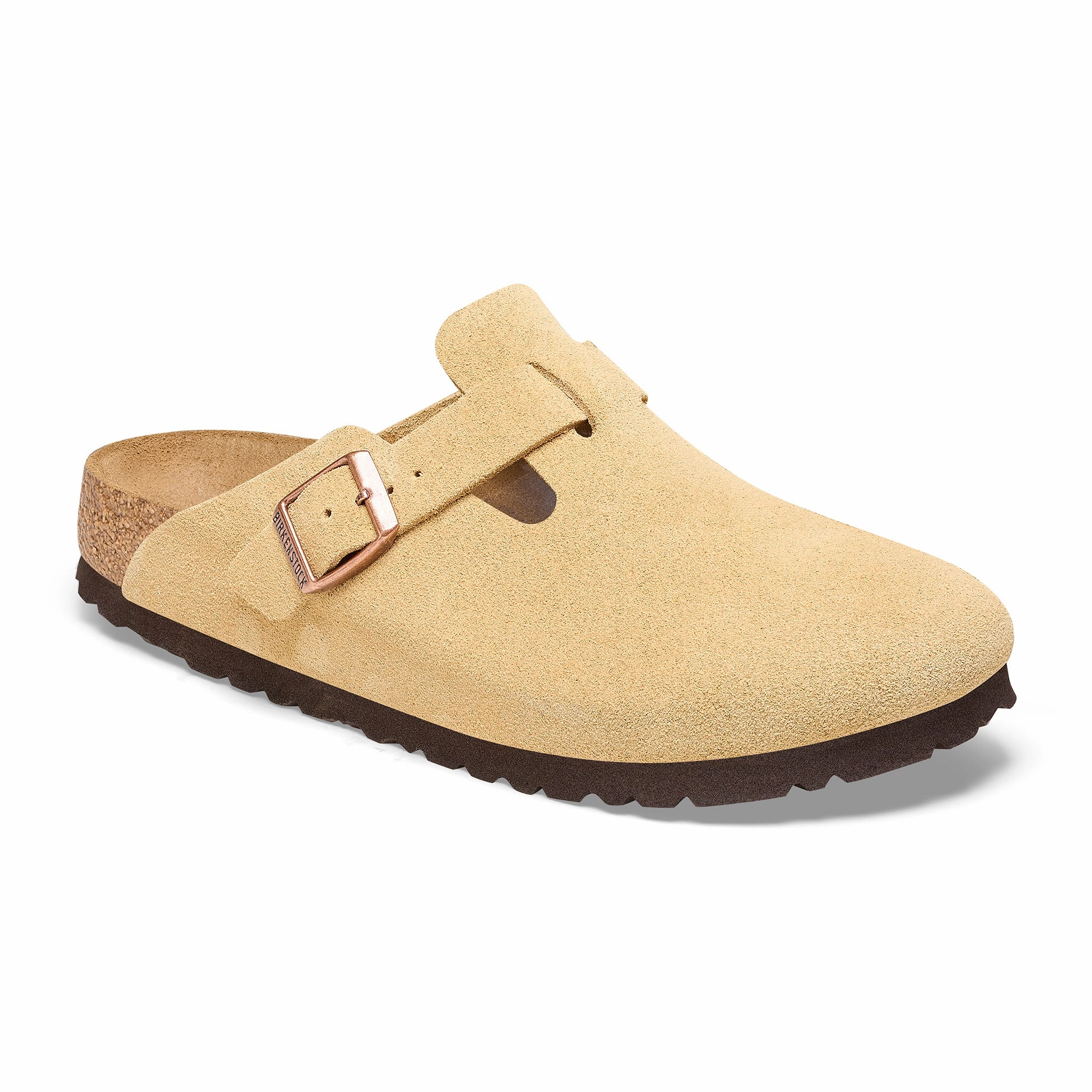 Friction Reducing Liner Athletic materials BOSTON CLOG - LATTE - SUEDE