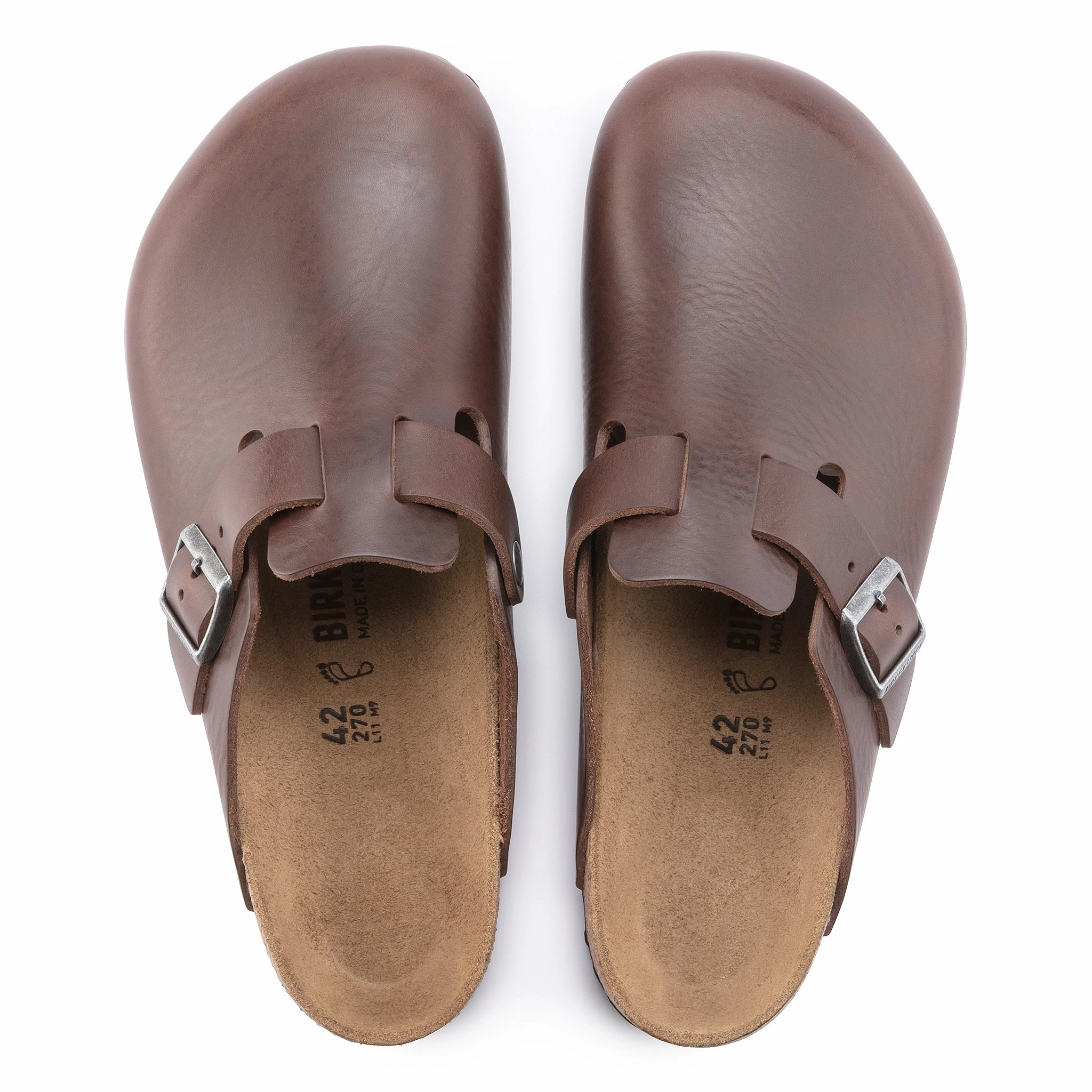 Impact Diffusion System BOSTON GRIP CLOG - ROAST - LEATHER