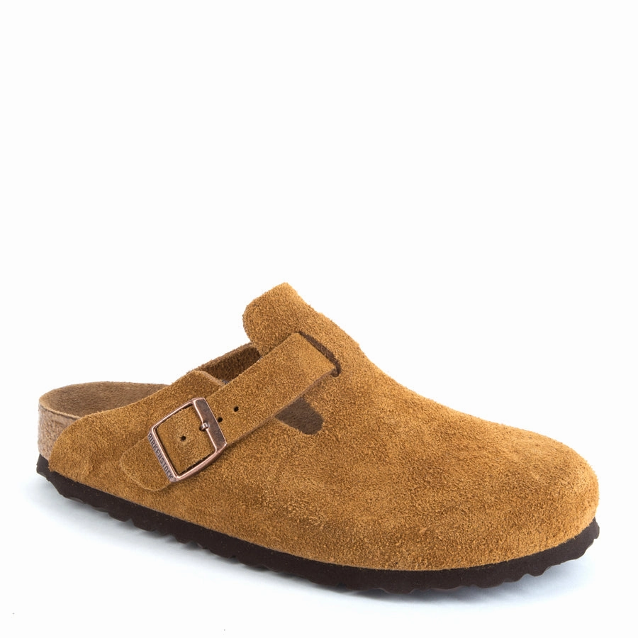 BOSTON SOFT CLOG - MINK - SUEDE Tourist moisture - wicking - level