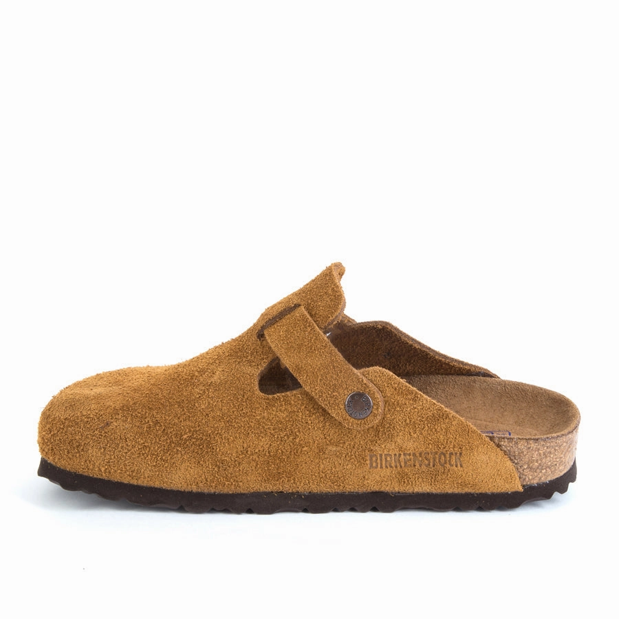 All Day Comfort Engineering BOSTON SOFT CLOG - MINK - SUEDE