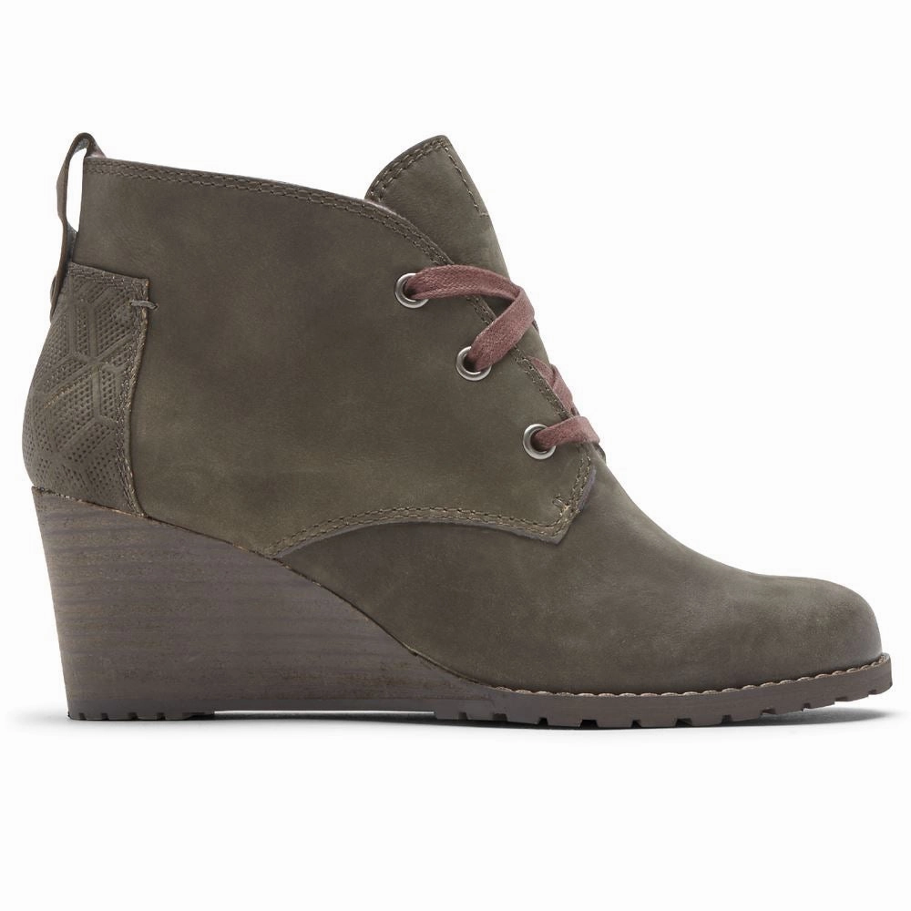ROCKPORT COBB HILL LUCINDA CHUKKA BOOT - FINAL SALE! Recycled Composite Materials all - weather