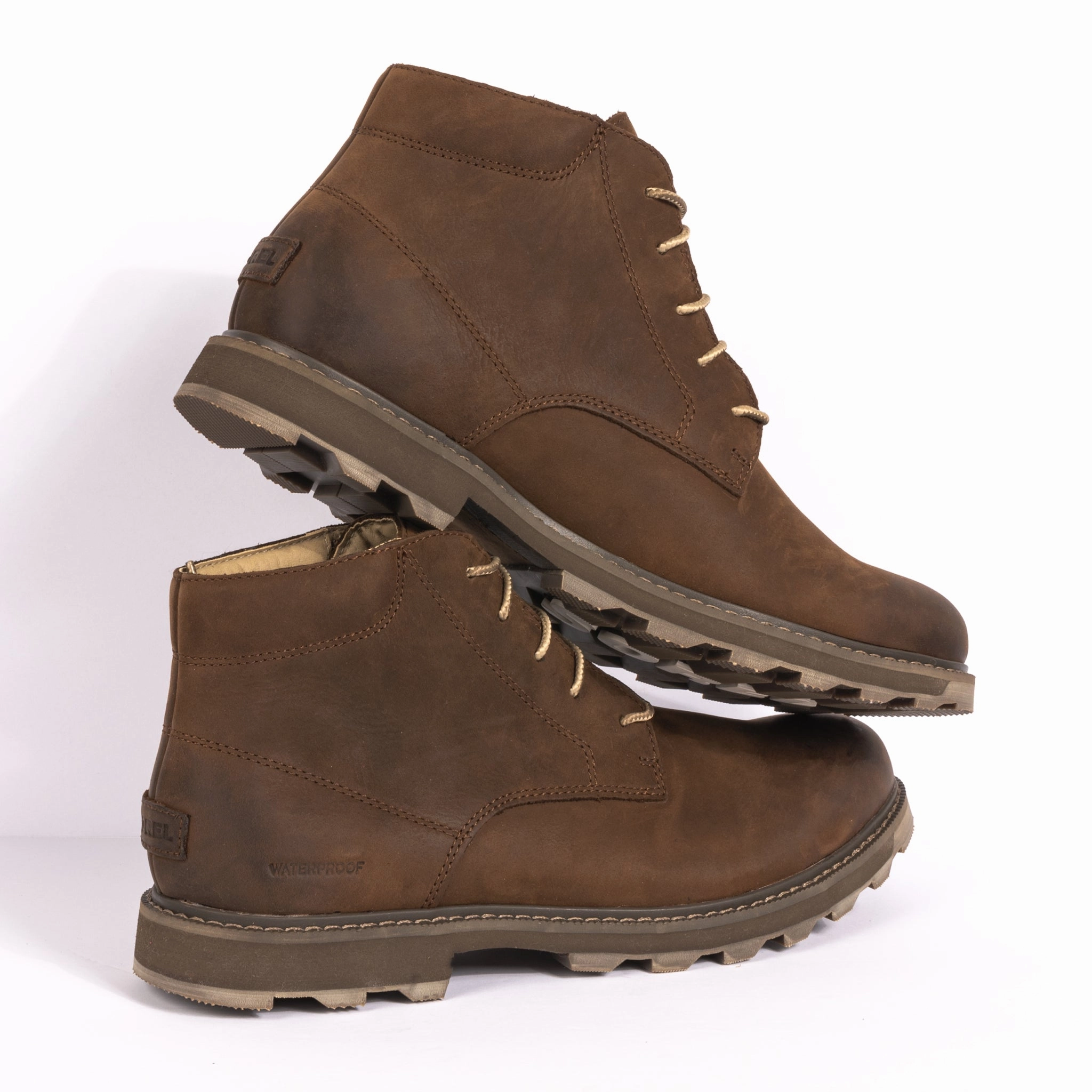 MADSON II CHUKKA WP - TOBACCO - LEATHER Ergonomic Arch Support