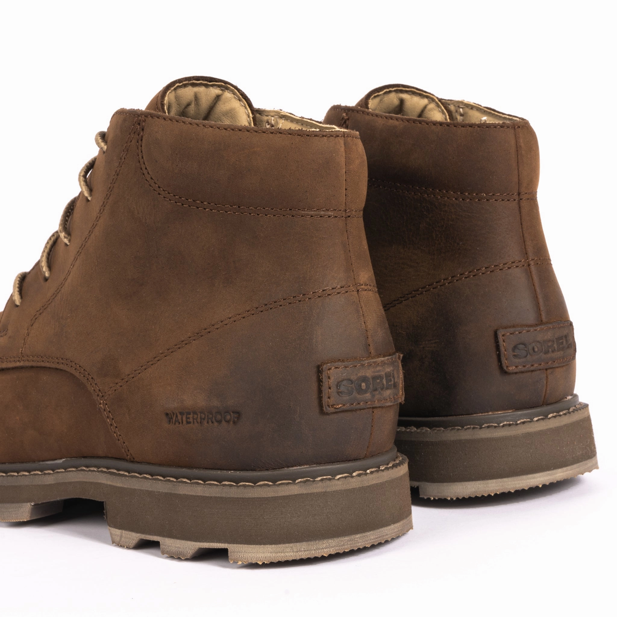 hiker Pilates MADSON II CHUKKA WP - TOBACCO - LEATHER