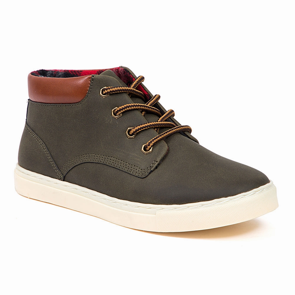 Hyper Responsive Cushioning Luxe sole Kids' Warren Jr. in Olive