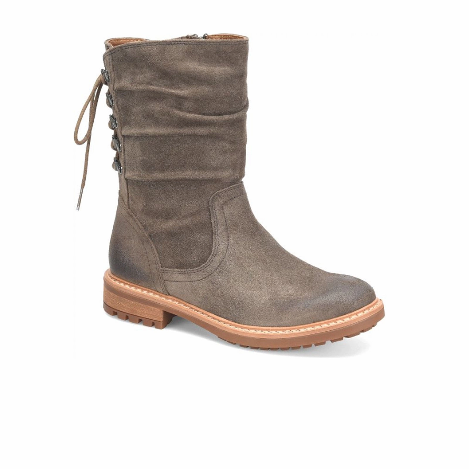 Extreme Grip Rainy Day Sofft Leanna Mid Boot (Women) - Dark Taupe