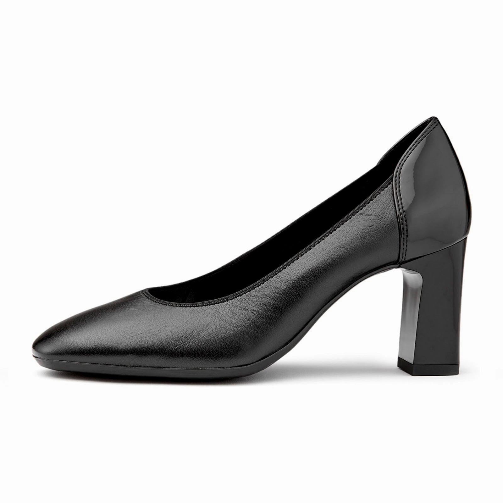 Durable Sole High Rebond Foam Ara Saxton Pump (Women) - Black