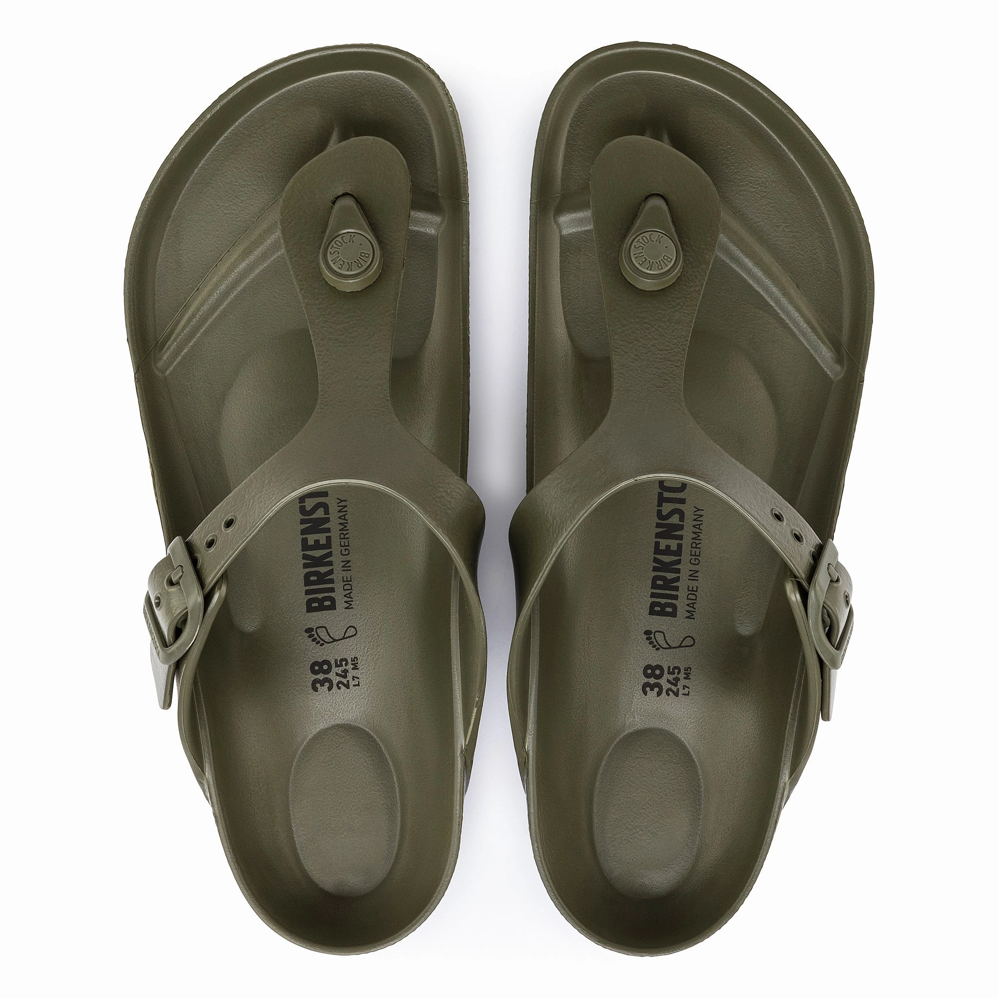 EVA GIZEH - KHAKI - EVA Natural Foot Shape customization - level