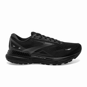 Brooks Adrenaline GTS 23 Running Shoe (Women) - Black/Black/Ebony All-day Comfort