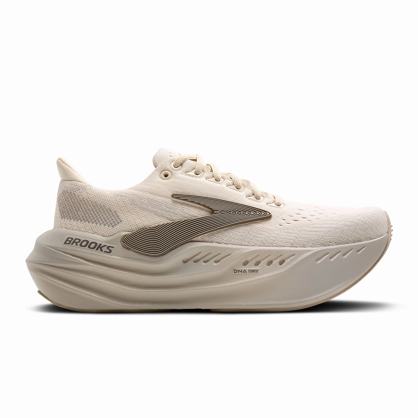 Brooks Glycerin Max Running Shoe (Women) - Almond Peach/London Fog/White Easy To Wear Shoes