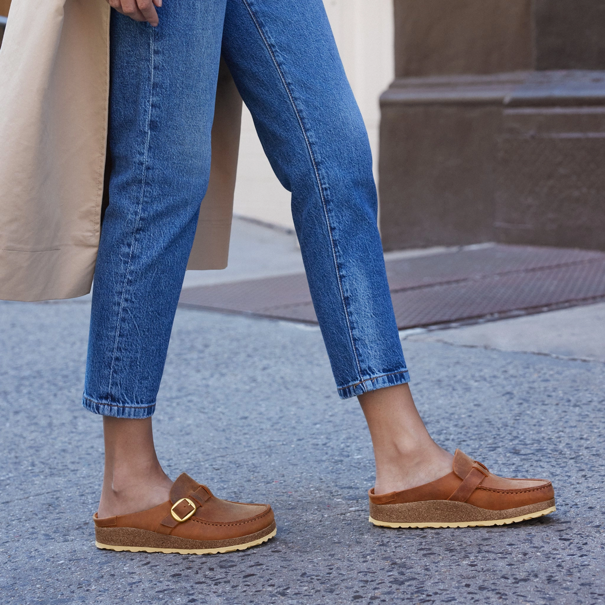 Unified Density Midsole BUCKLEY - COGNAC - OIL LEATHER