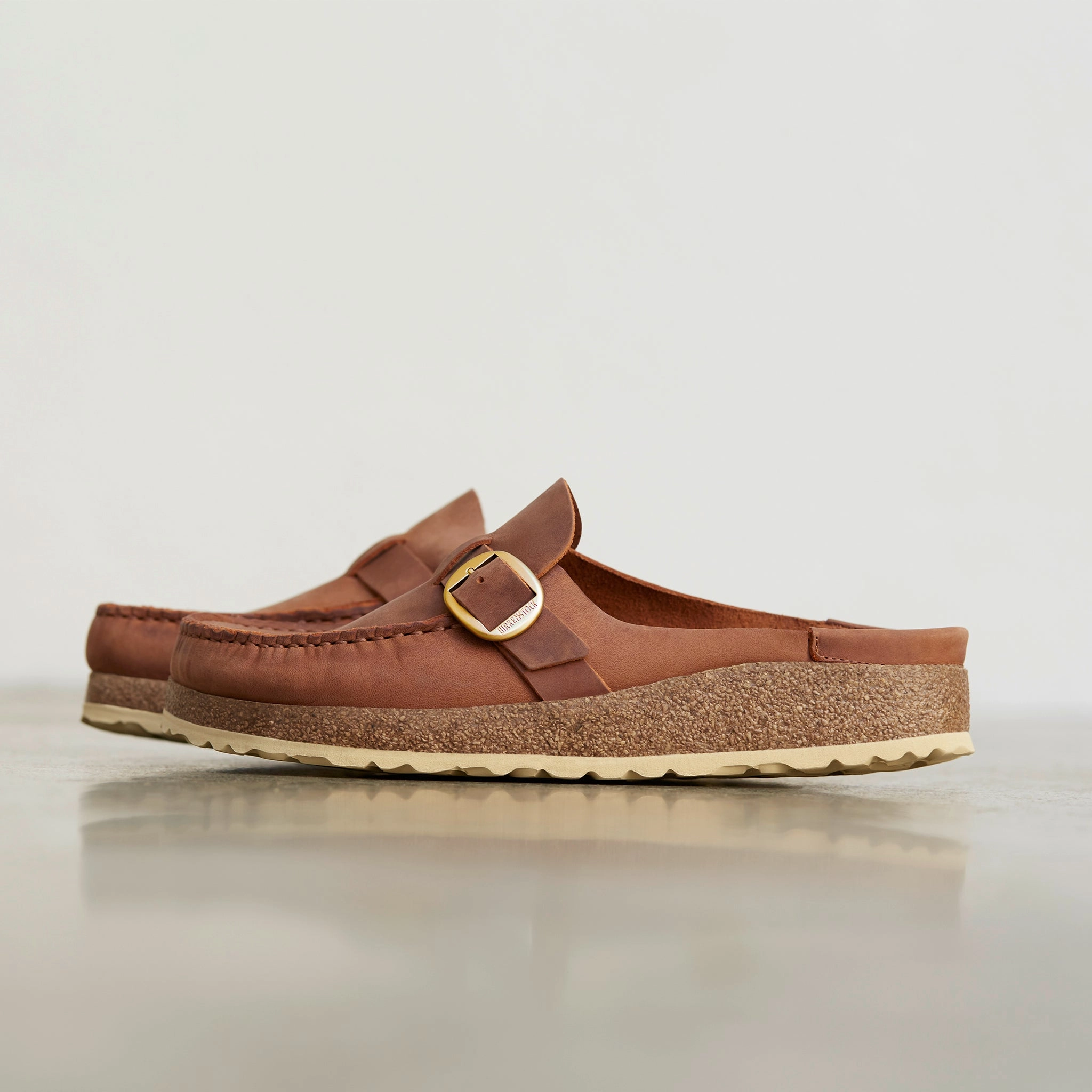 Formal Look BUCKLEY - COGNAC - OIL LEATHER