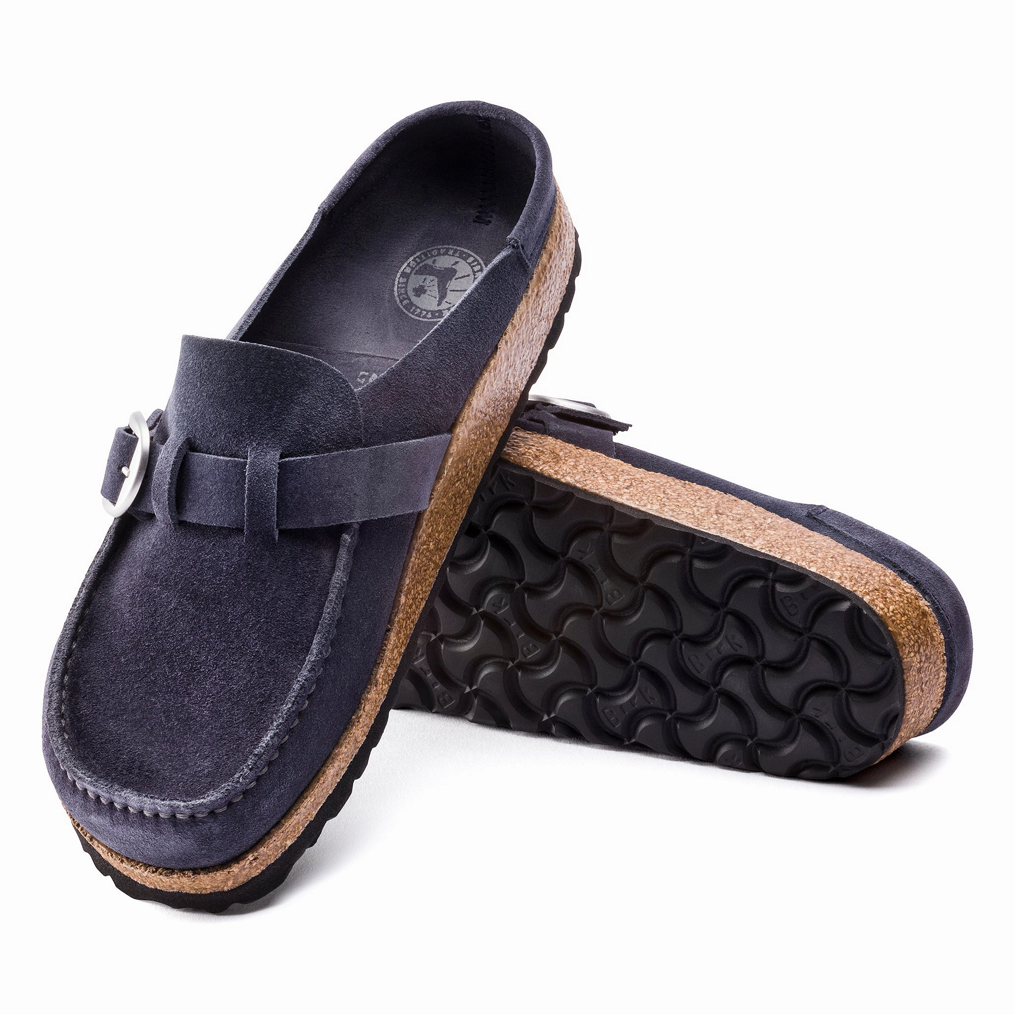 BUCKLEY - NAVY - SUEDE Glam shock absorption suede - type