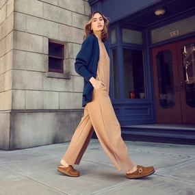 Seamless grip BUCKLEY SHEARLING - TEA - SUEDE